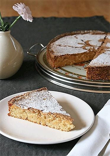 Rezeptbild: Tarta de Santiago – Spanischer Mandelkuchen