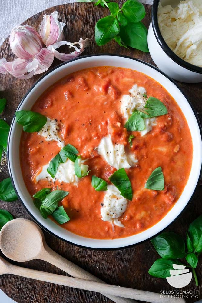 Rezeptbild: Die beste Tomate Mozzarella Soße