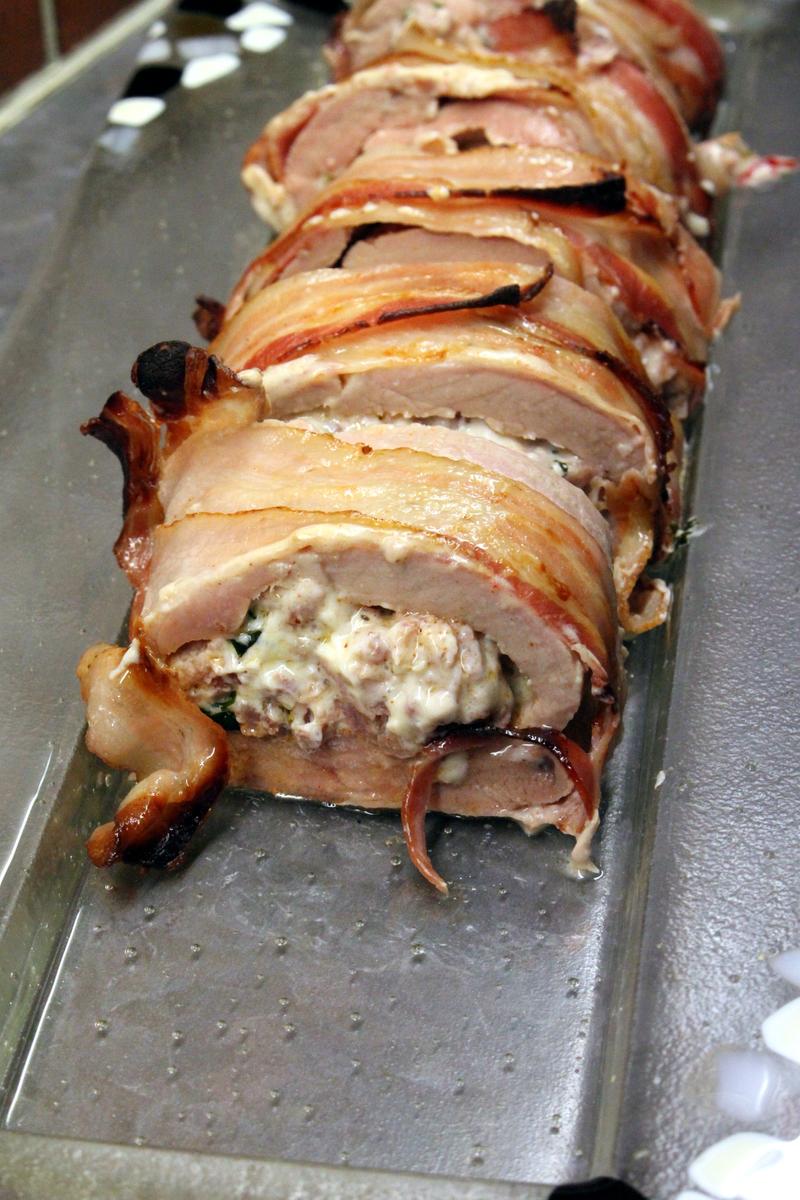 Rezeptbild: Schweinefilet Roulade mit Cotechino Fuellung