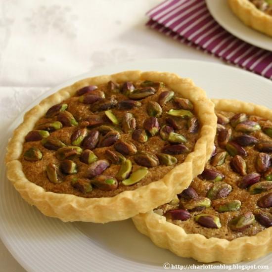 Rezeptbild: Pistazien-Mandel-Tartelettes