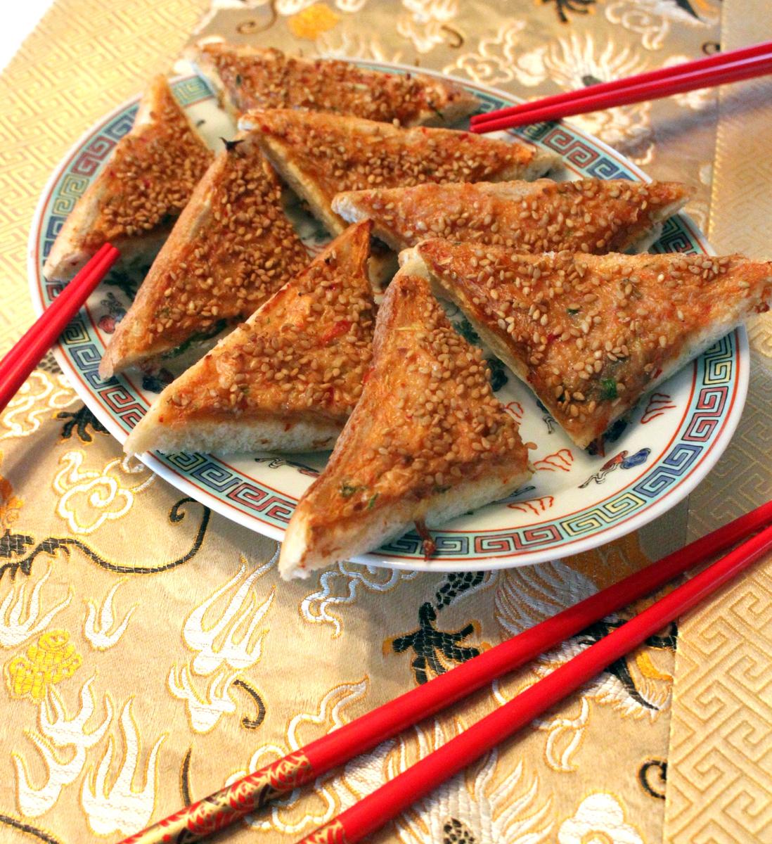 Rezeptbild: Chinese Shrimp Toast with Sesame