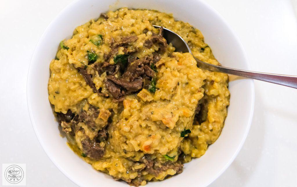 Rezeptbild: Risotto mit Rindfleisch TM6 Rezept