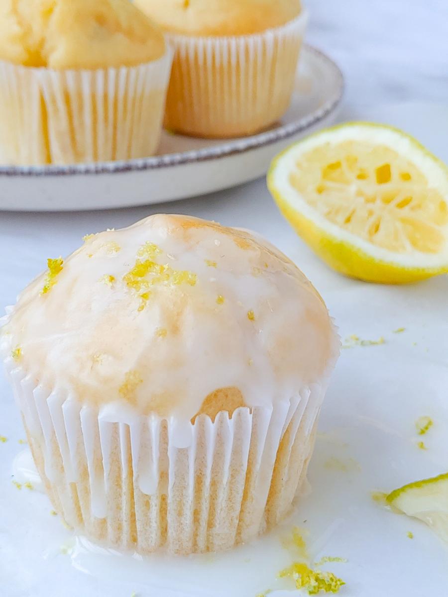 Rezeptbild: Einfache Zitronenmuffins