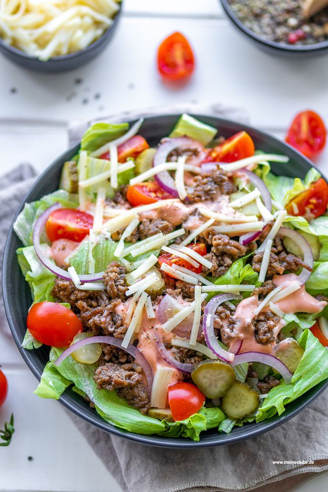 Rezeptbild: Big Mac Salat: Schnell & lecker