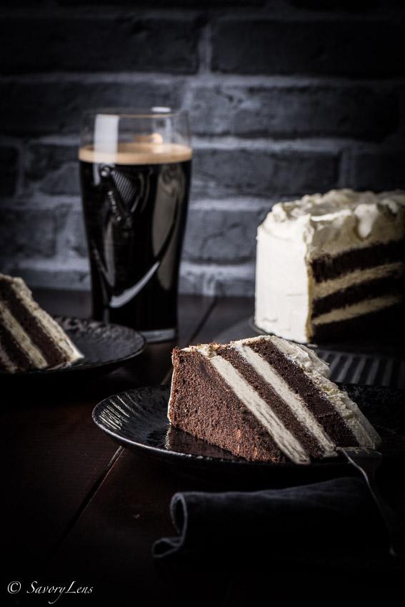 Rezeptbild: Guinness Layer Cake