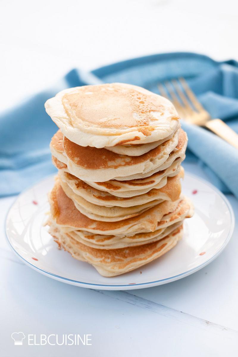 Rezeptbild: Einfache Pancakes – genial lecker!