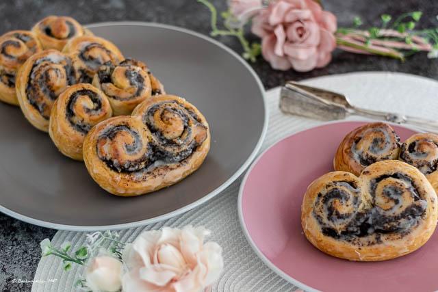 Rezeptbild: Mohn-Marzipan Schnecken