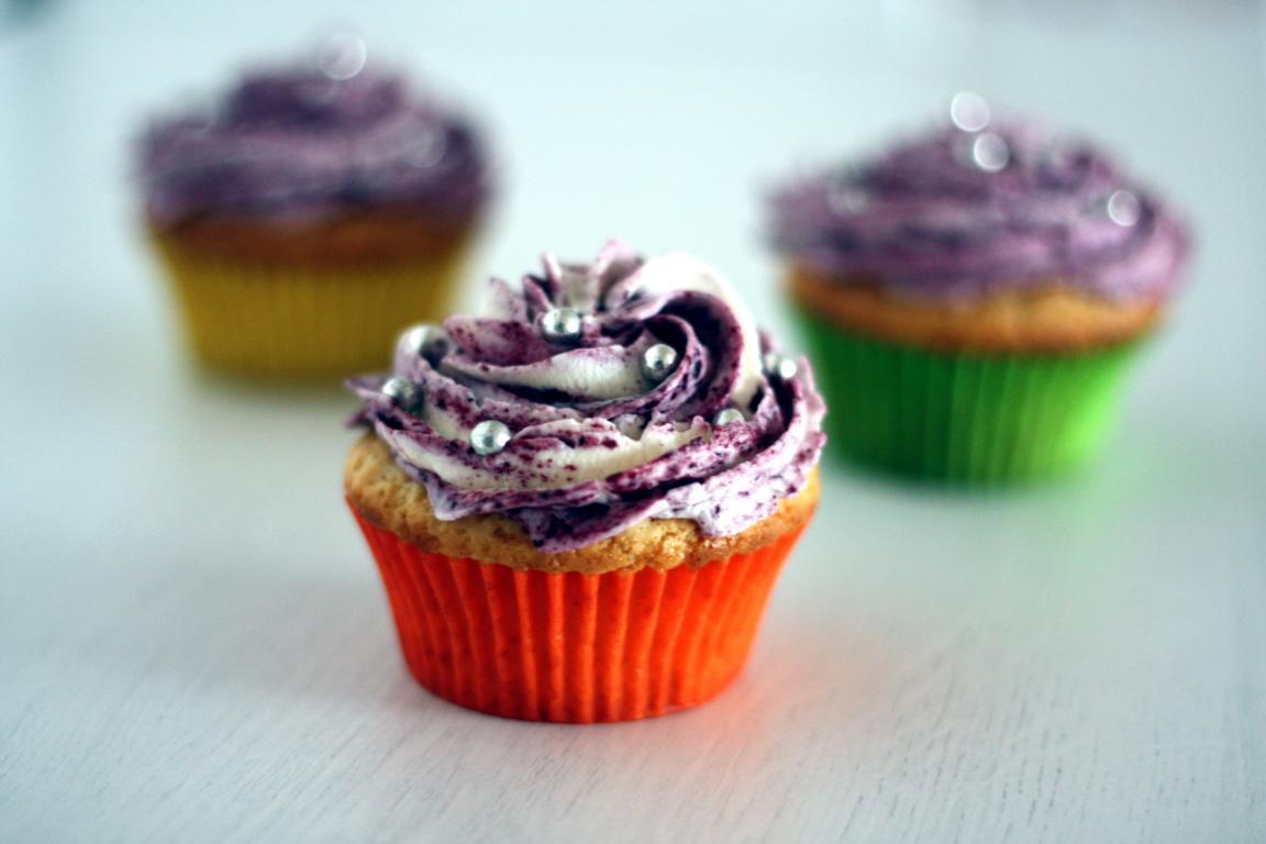 Rezeptbild: Blueberry Cupcakes