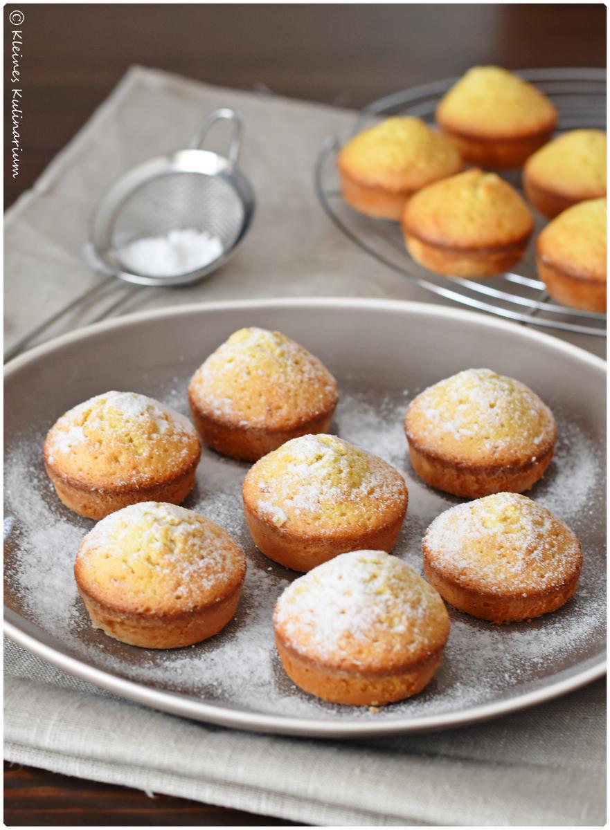 Rezeptbild: Madeleines mit Nussbutter