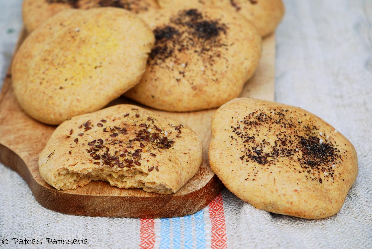 Rezeptbild: Mini Polenta-Fladenbrot