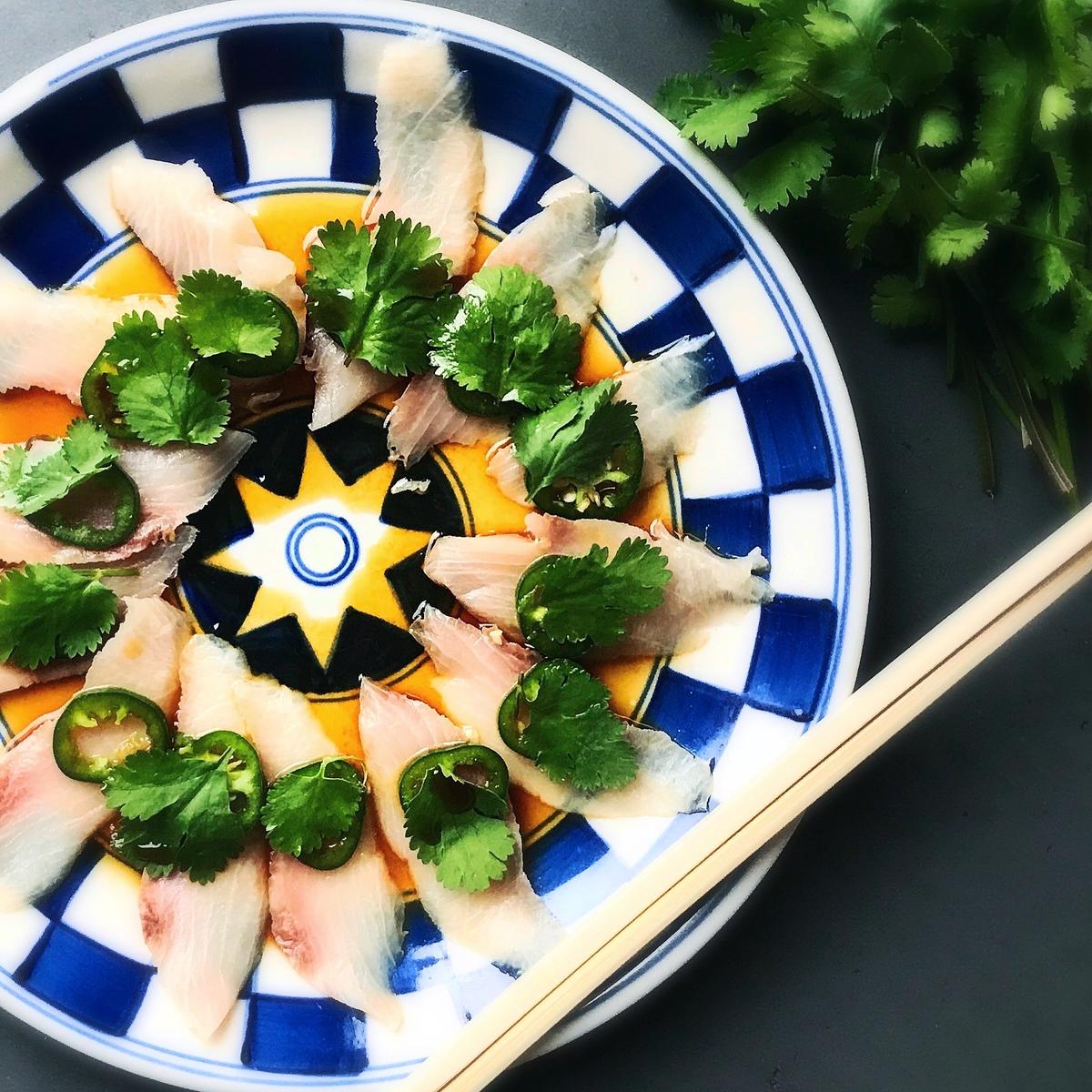 Rezeptbild: Sashimi Teller mit Makrele