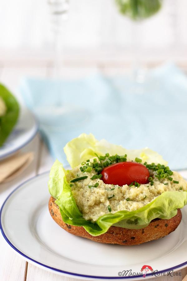 Rezeptbild: Eierschmier mit viel Schnittlauch