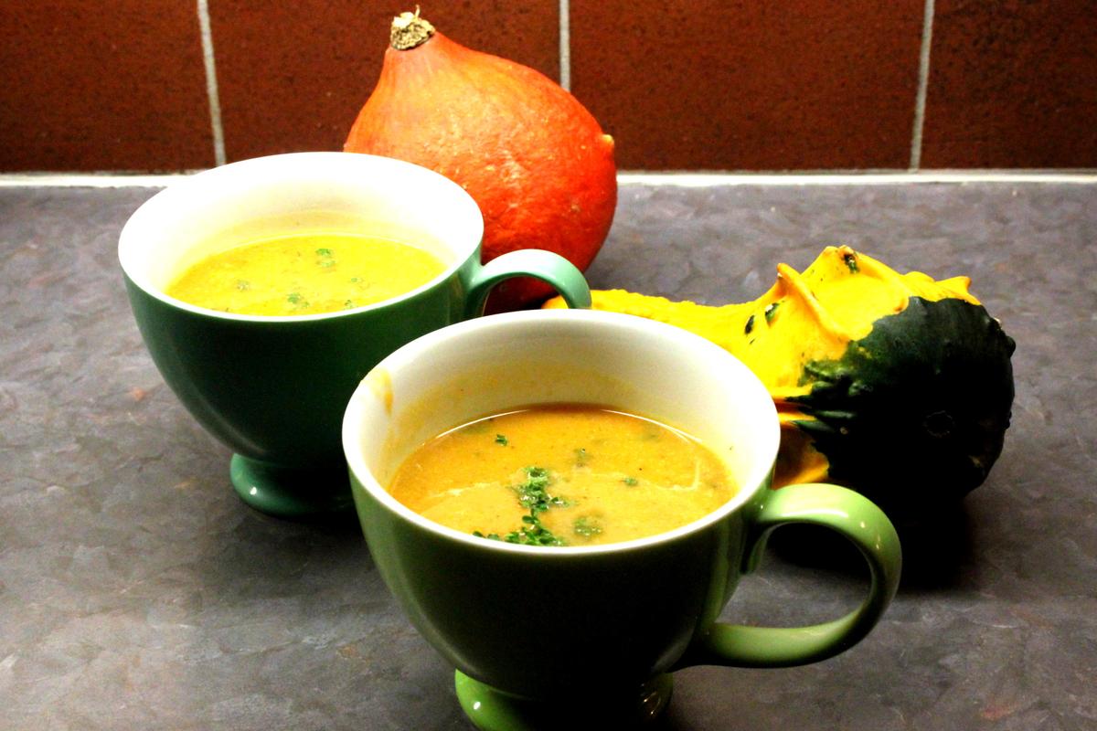 Rezeptbild: Kürbis-Ingwer Suppe