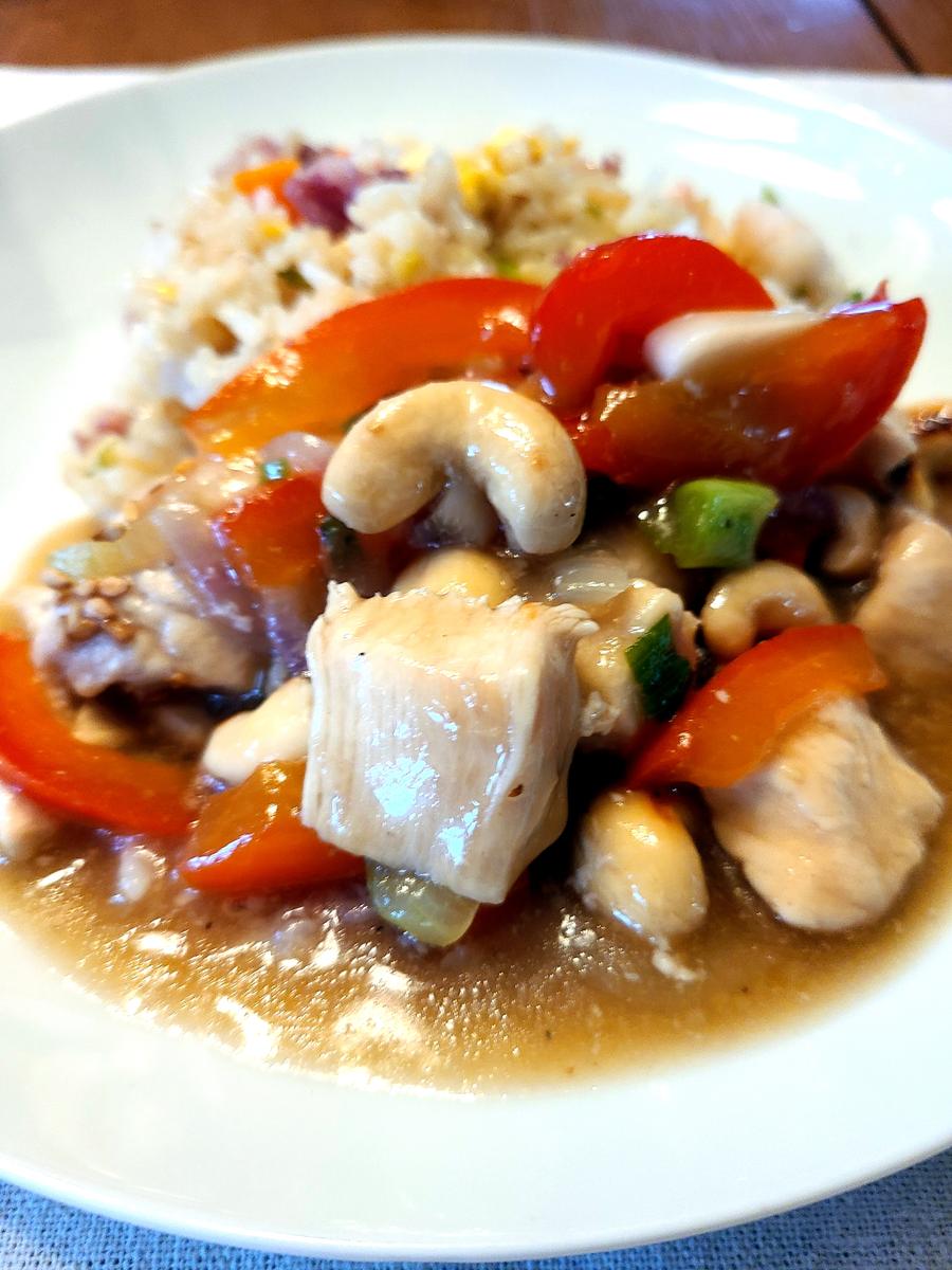 Rezeptbild: Chinesisches Huhn mit Cashew Nuessen