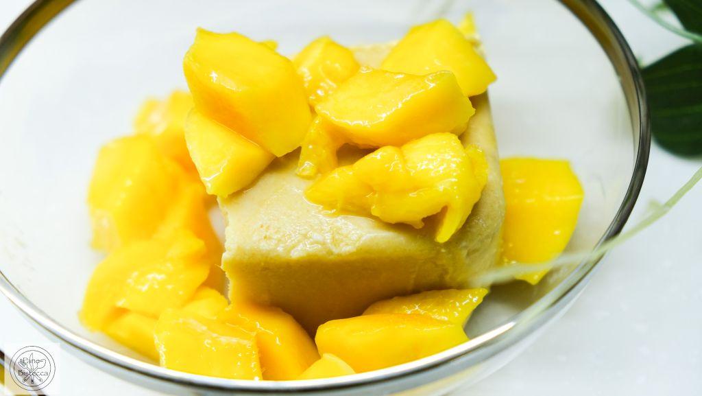 Rezeptbild: Mango und Ingwer Eis aus dem TM6