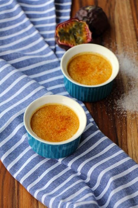 Rezeptbild: Maracuja Creme Brulee