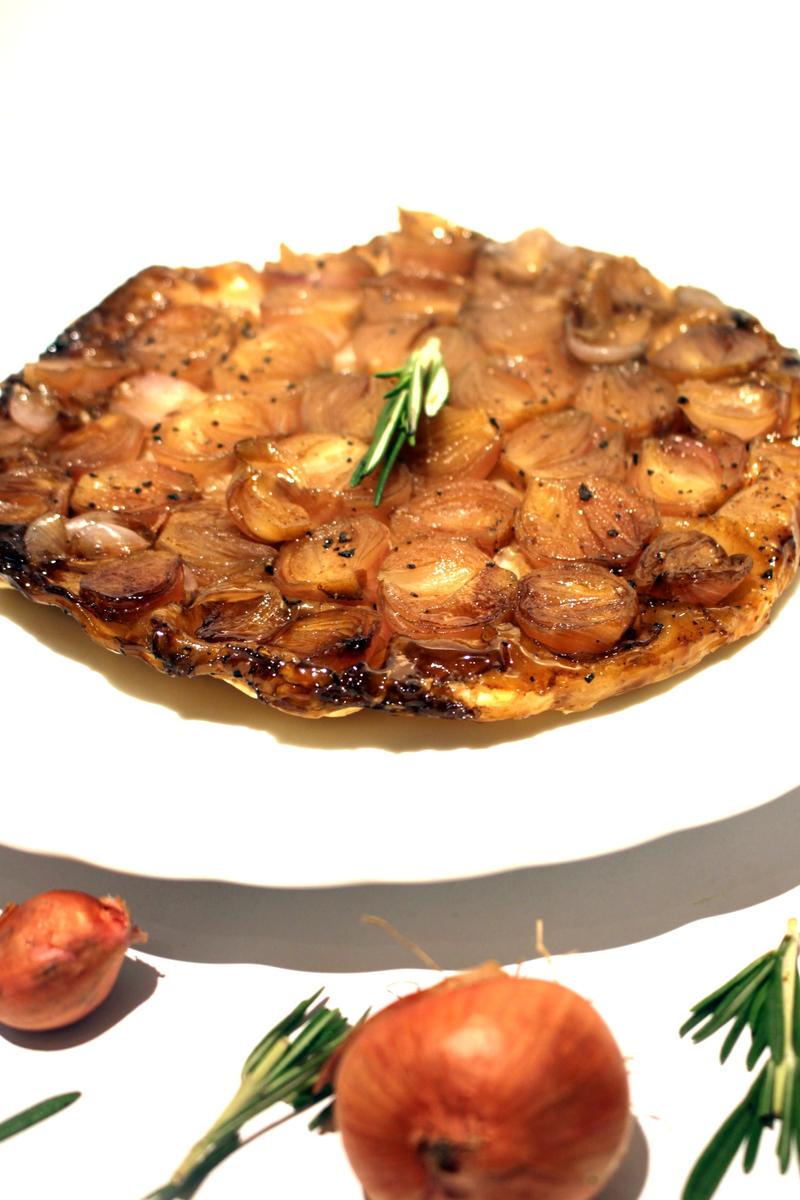 Rezeptbild: Tarte Tatin von der Schalotte