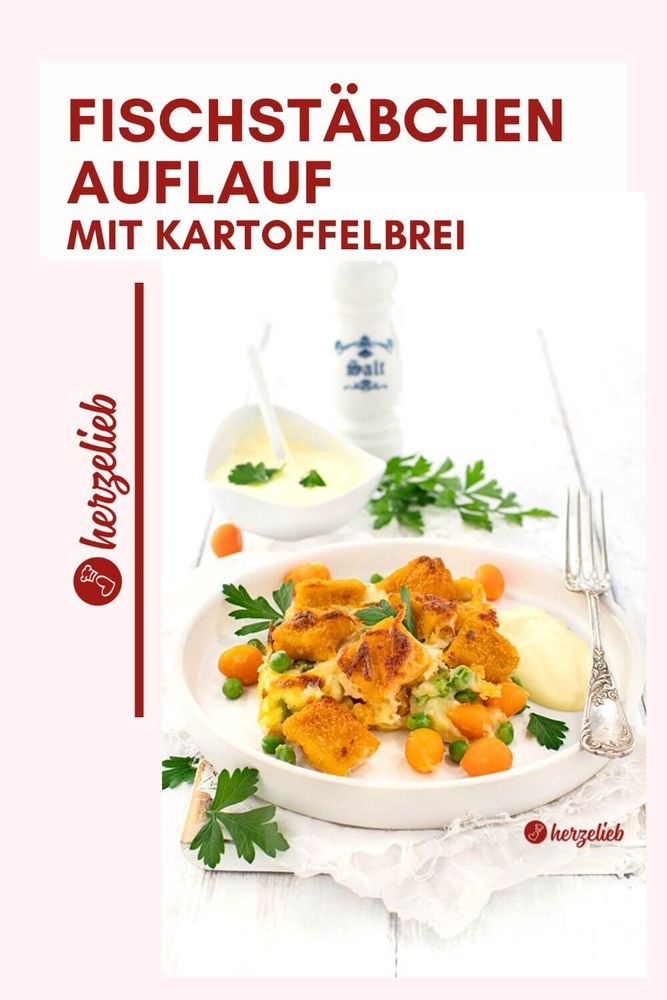 Rezeptbild: Fischstäbchen-Auflauf