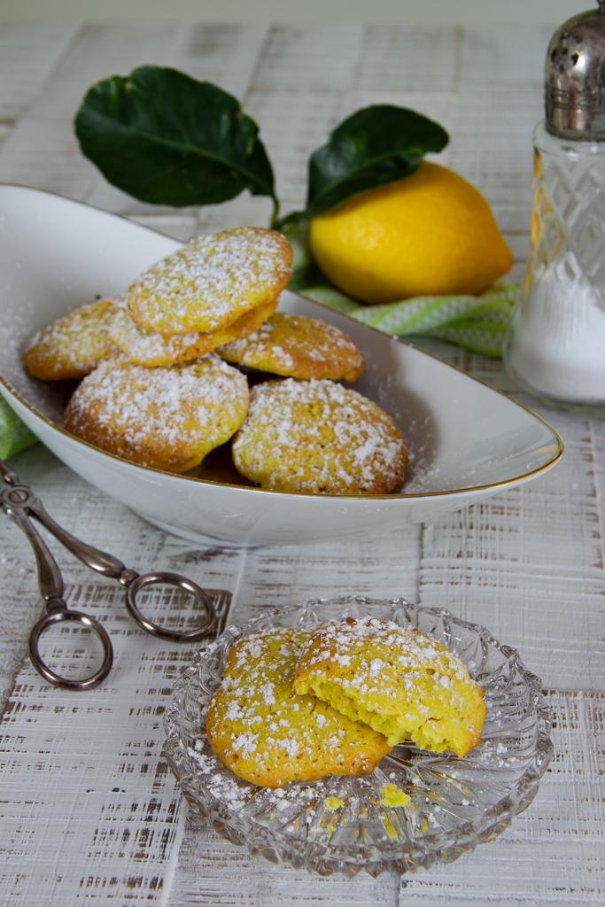 Rezeptbild: Zitronige Lemon Curd-Kekse