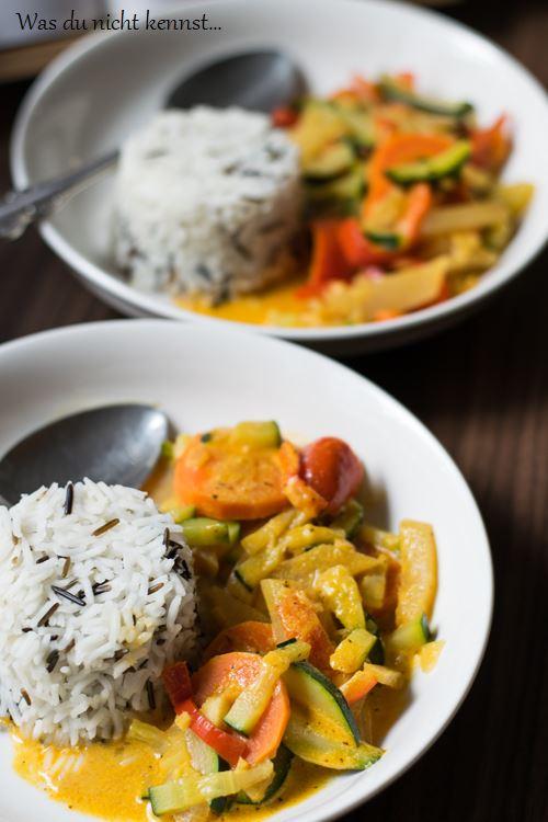 Rezeptbild: Gemüse Curry