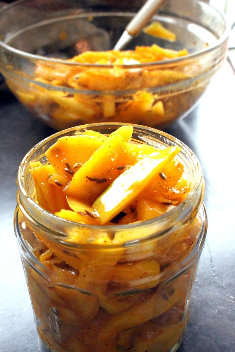 Rezeptbild: Aam Ka Achaar - Indian Mango Pickles