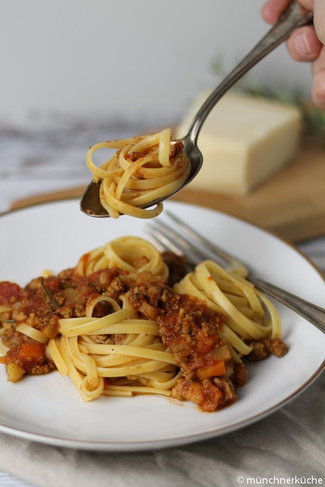 Rezeptbild: Spaghetti Bolognese