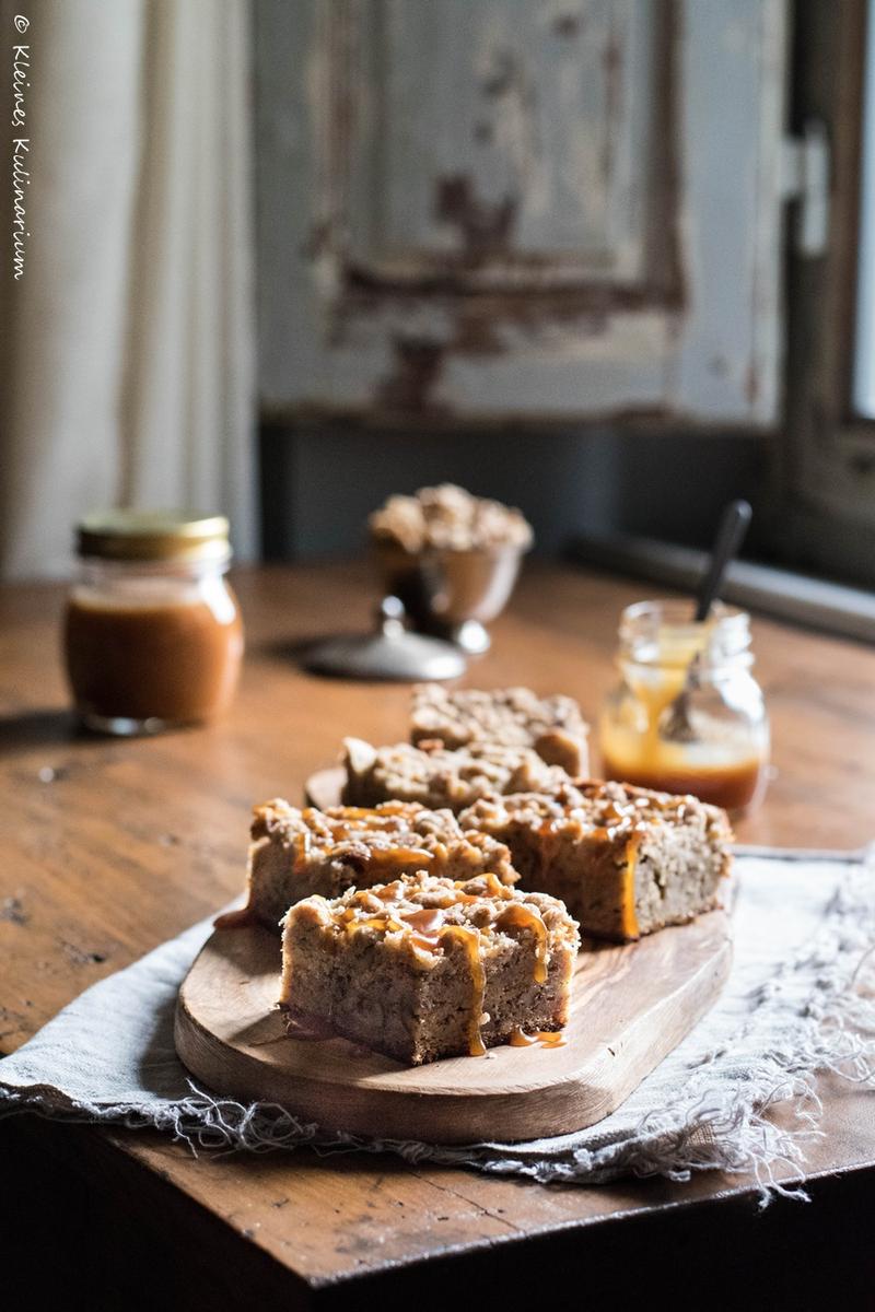 Rezeptbild: Bananen-Walnuss-Kuchen mit Streuseln