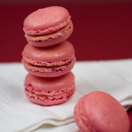 Rezeptbild: Macarons Rose de Resht