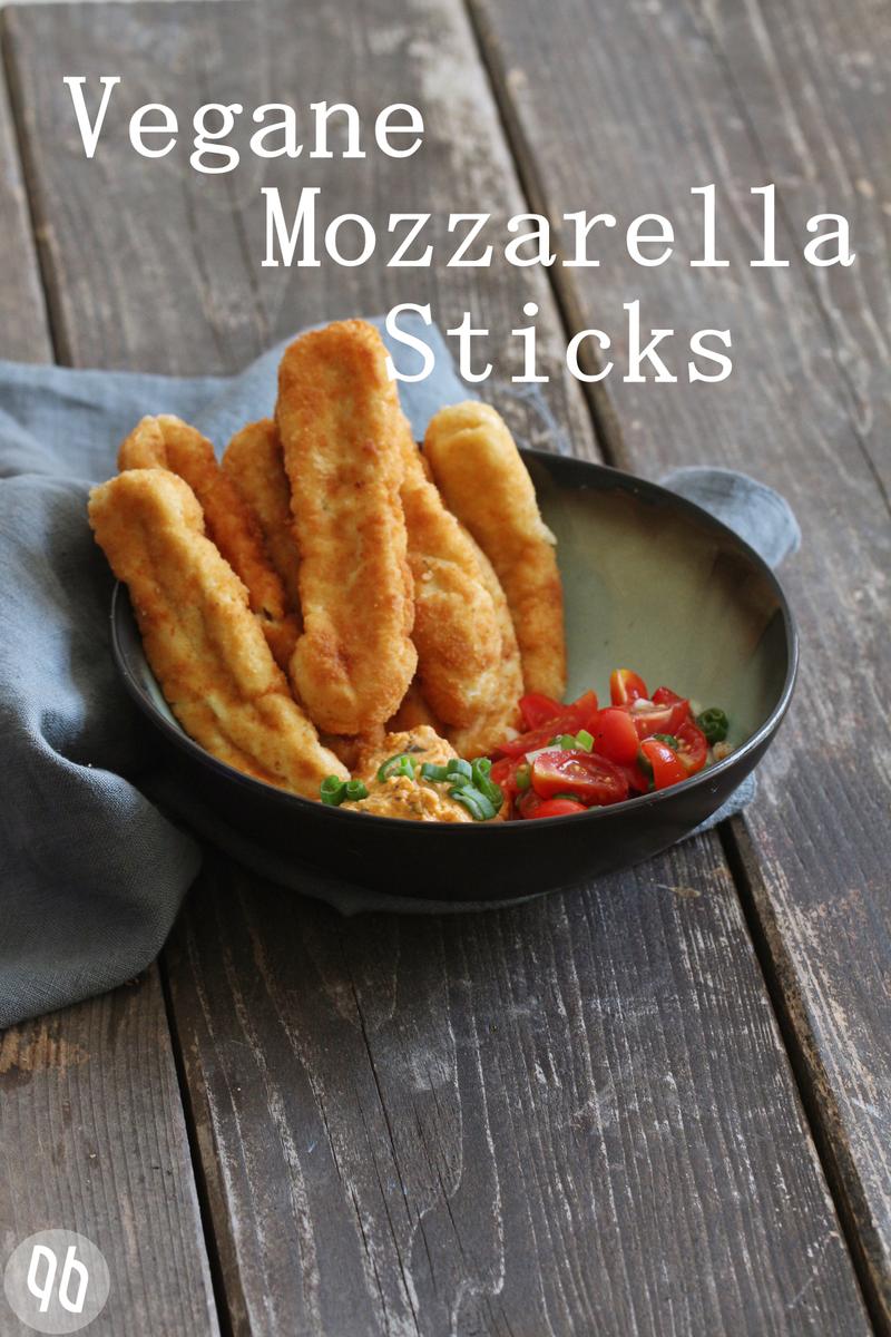 Rezeptbild: Vegane Mozzarellasticks
