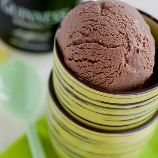 Rezeptbild: Guinness Schokoladen Eiscreme