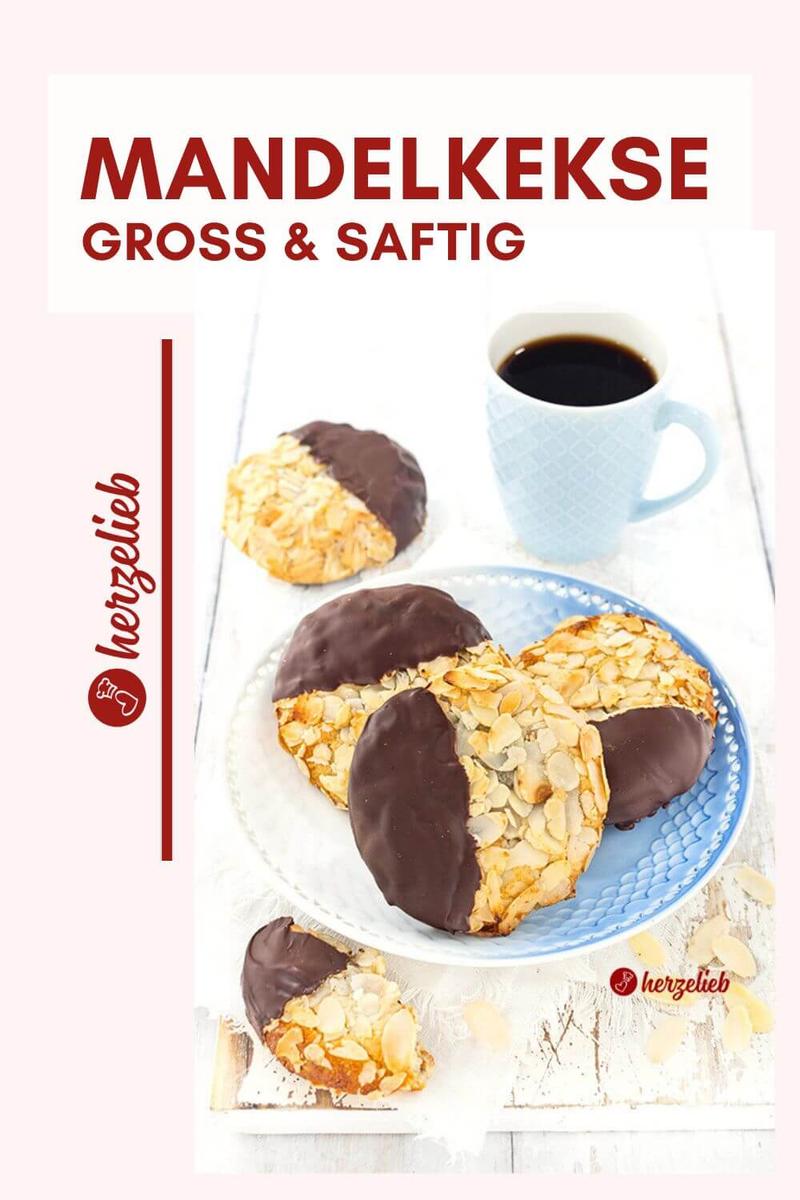 Rezeptbild: Große Mandelkekse