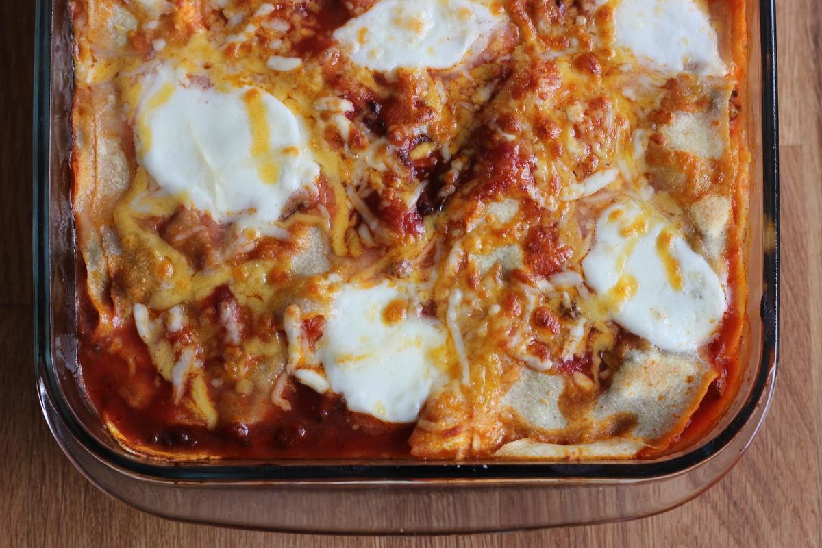 Rezeptbild: Lamm-Lasagne