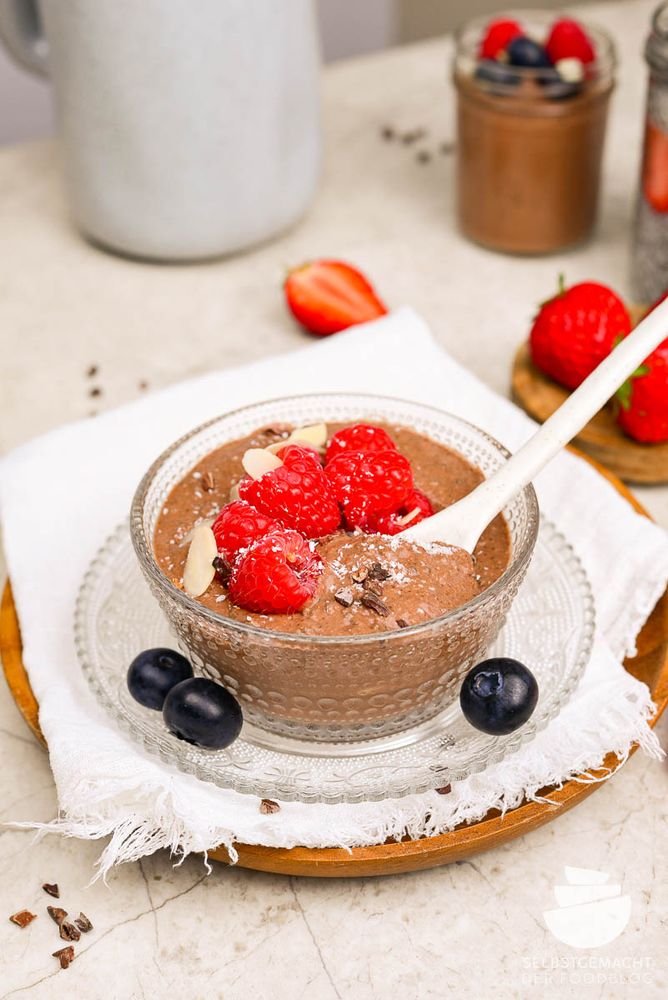 Rezeptbild: Chia Schoko Pudding: Das beste Rezept