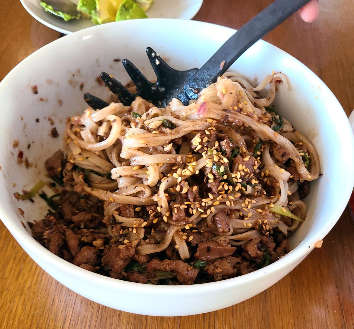 Rezeptbild: Biáng Biáng Noodles with Lamb – delicious Chinese Noodle dish