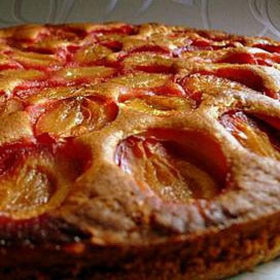 Rezeptbild: Pflaumensandkuchen