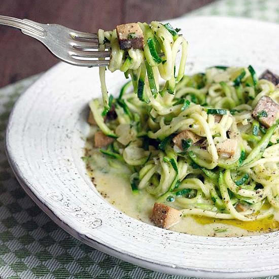 Rezeptbild: Zucchinispaghetti alla Carbonara