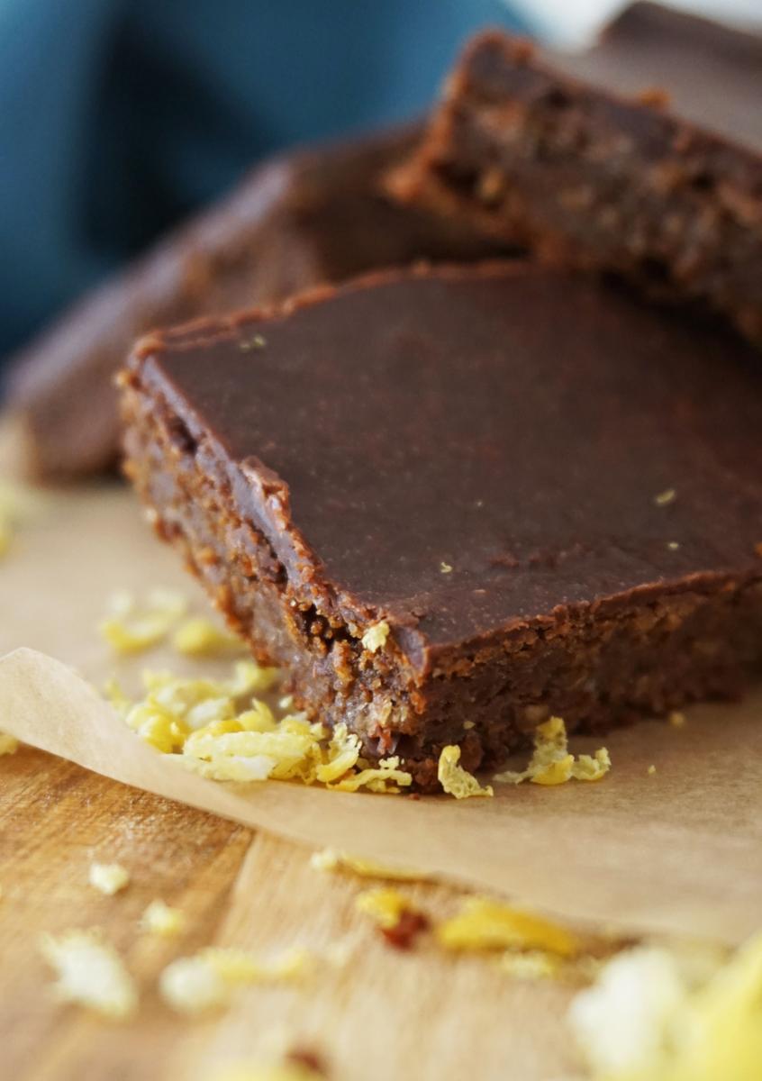 Rezeptbild: Vollwert-Brownies