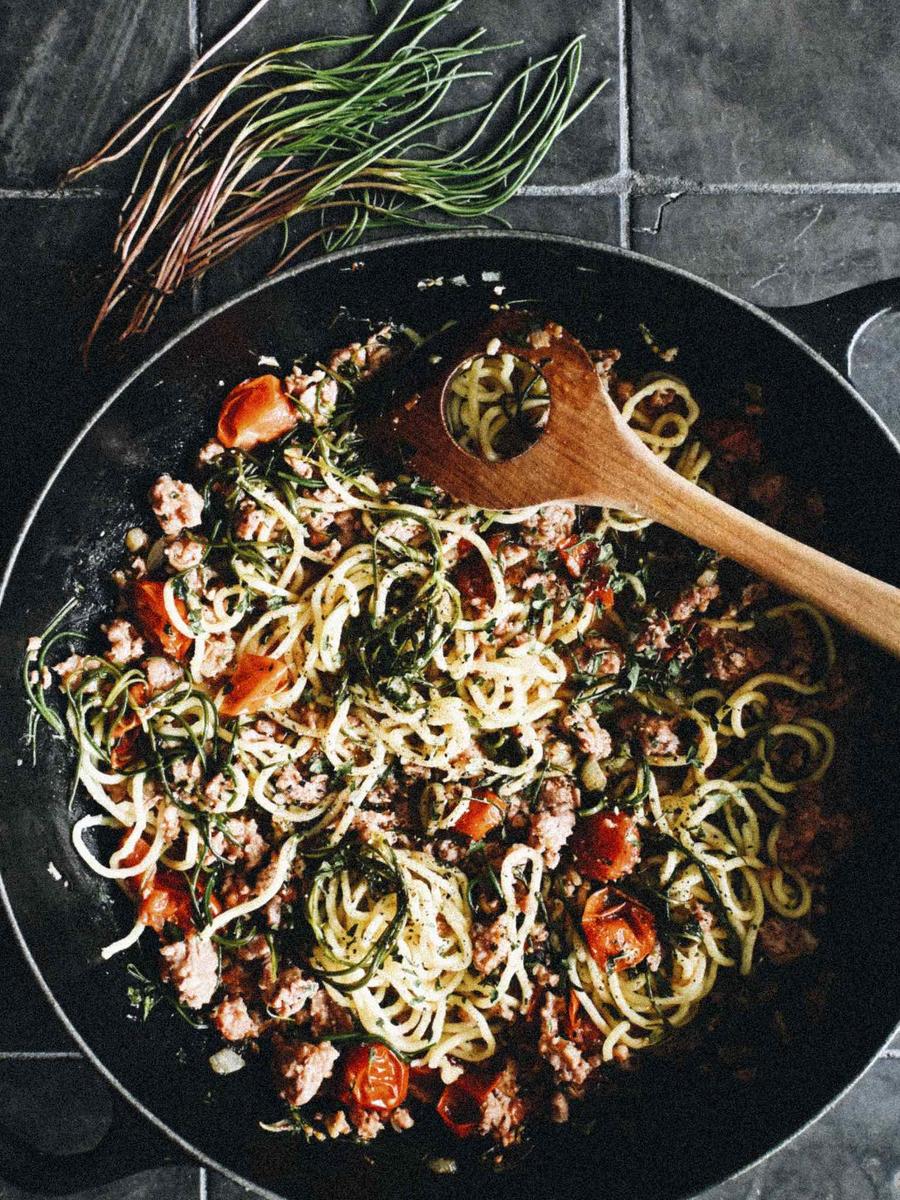 Rezeptbild: SPAGHETTI MIT MÖNCHSBART