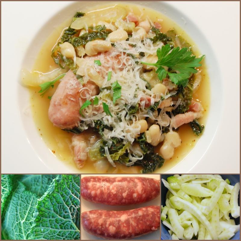 Rezeptbild: Bohnensuppe mit Salsiccia