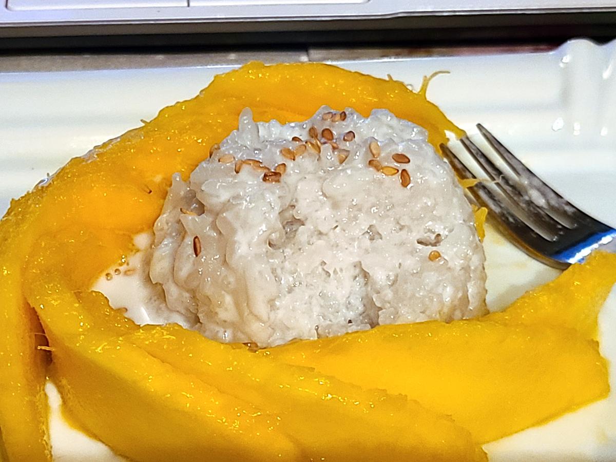 Rezeptbild: Sticky Rice with Mango and Coconut Milk