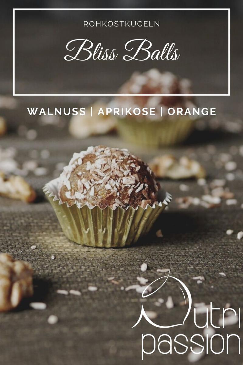 Rezeptbild: Bliss Balls | Walnuss -Aprikose - Orange