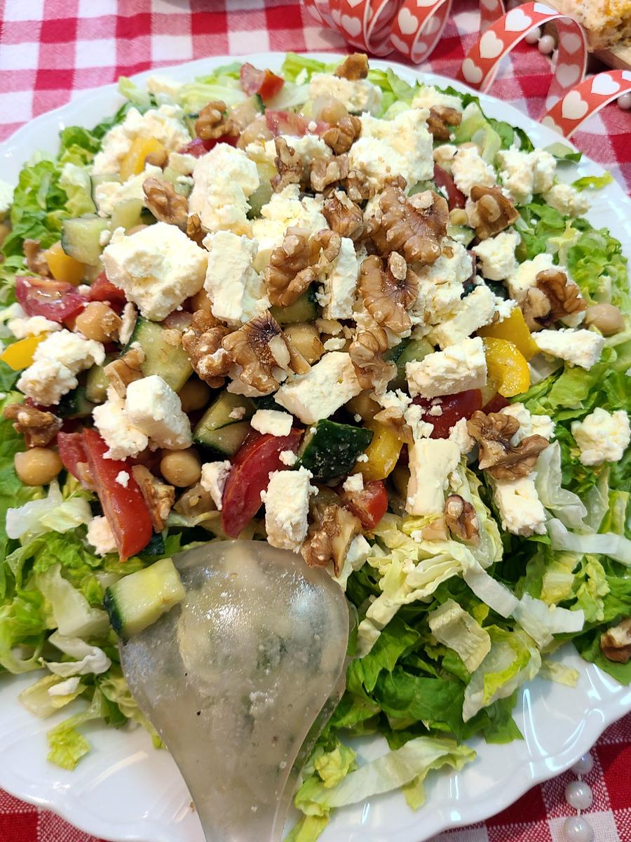 Rezeptbild: Moderner griechischer Salat