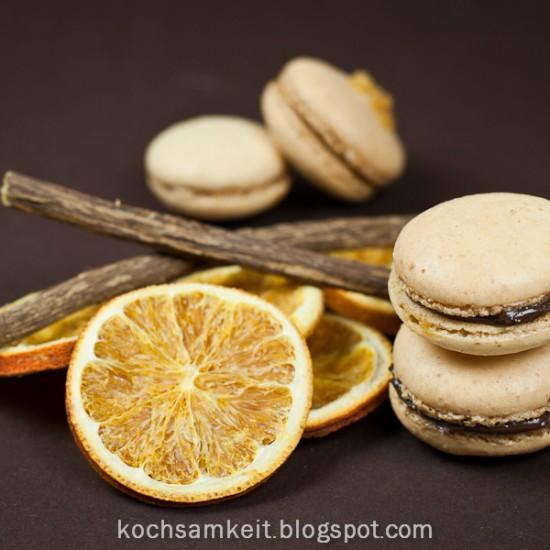 Rezeptbild: Orangen Macarons