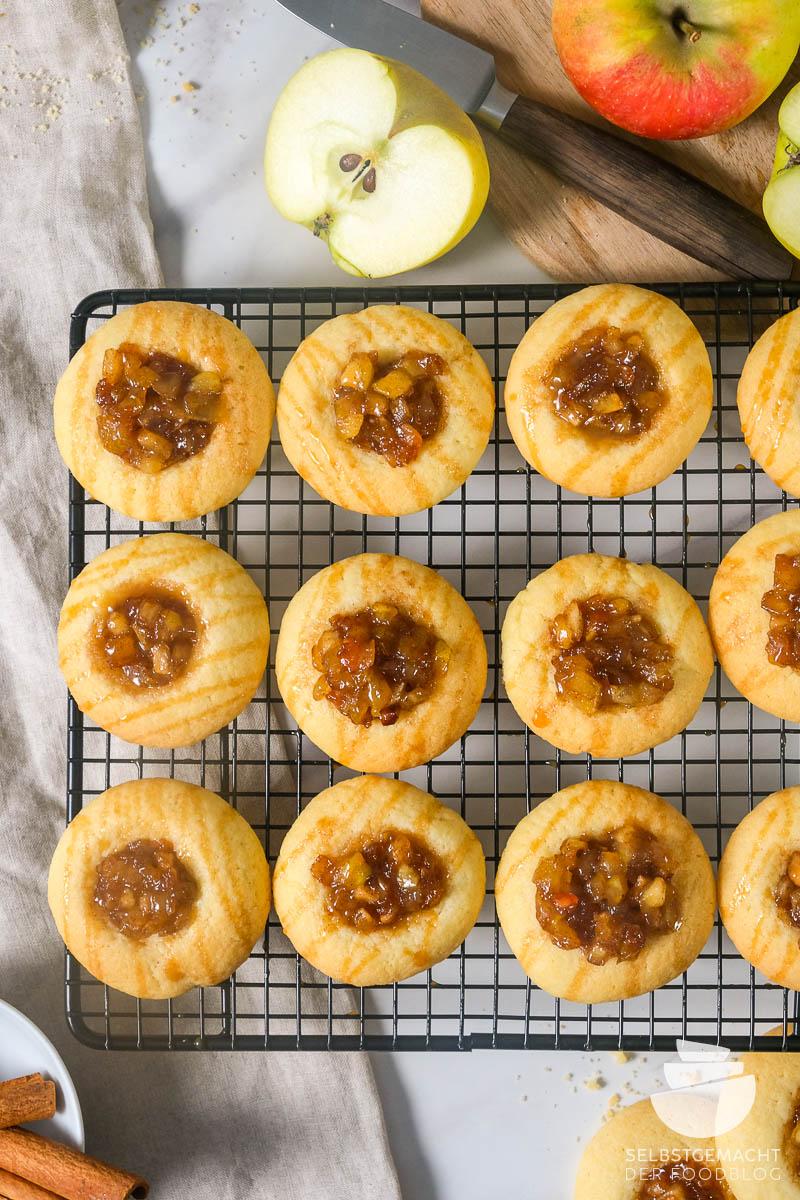 Rezeptbild: Apple Pie Cookies - einfaches Rezept