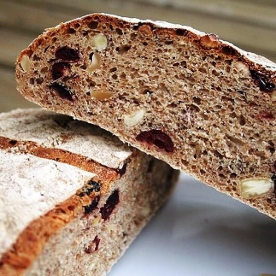 Rezeptbild: Nuss-Cranberry-Brot