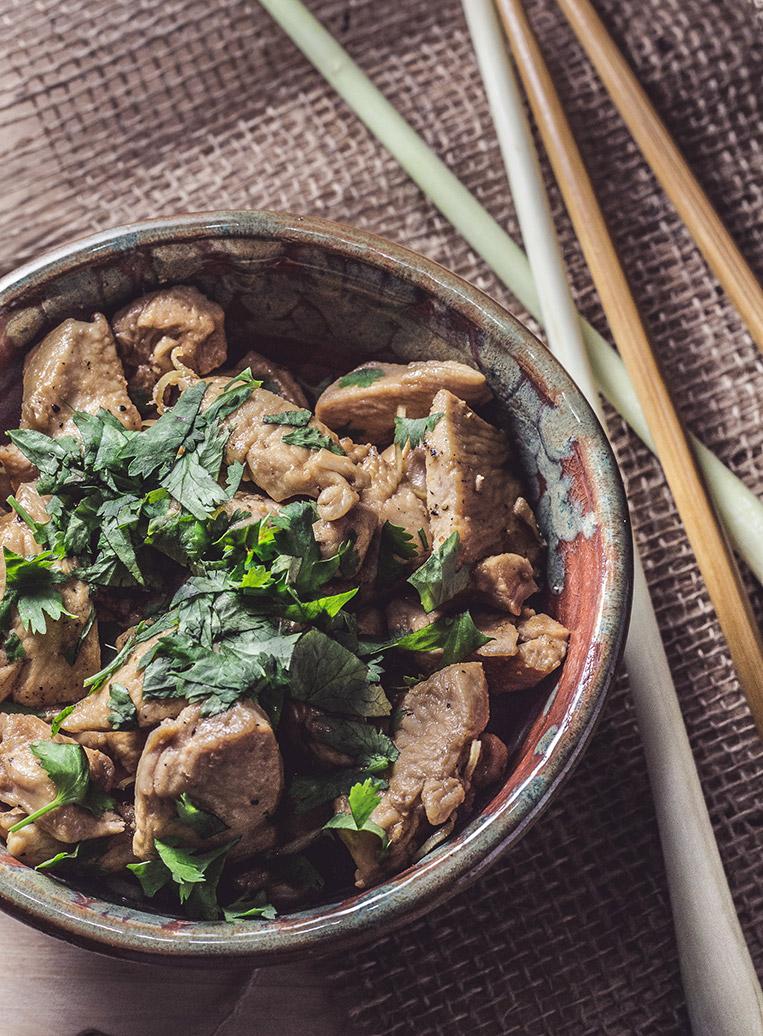 Rezeptbild: Vietnamesisches Hähnchen mit Zitronengras