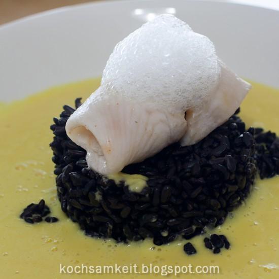 Rezeptbild: Seezunge, Pimonteser Reis mit Paprikaschaum