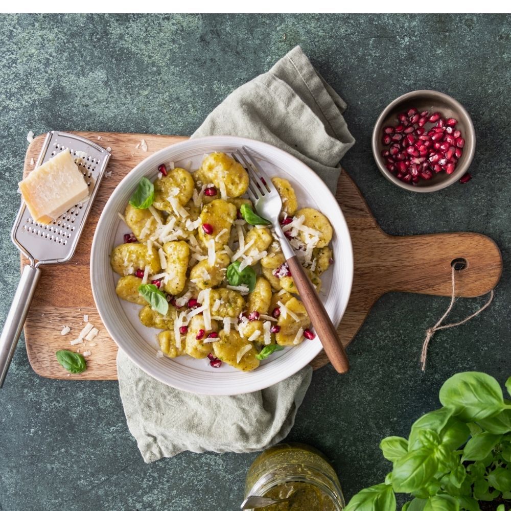 Rezeptbild: Sellerie-Gnocchi selber machen