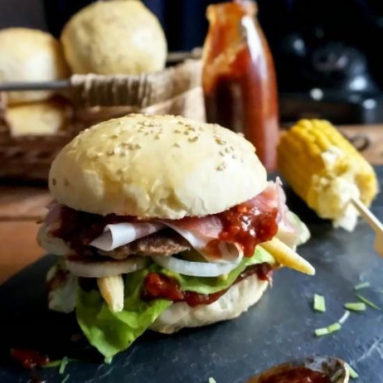 Rezeptbild: Rhöner Pulp Ficition Farmerburger