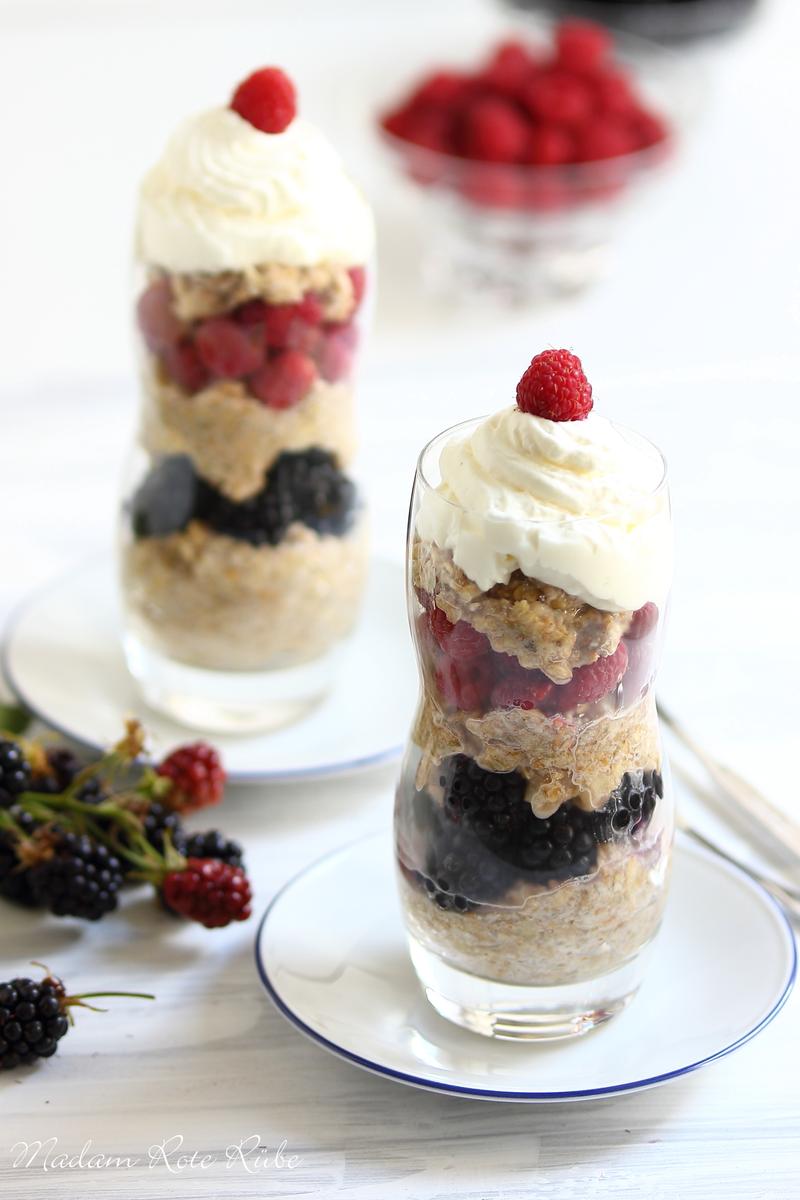 Rezeptbild: Fitness-Beeren-Frischkorngericht